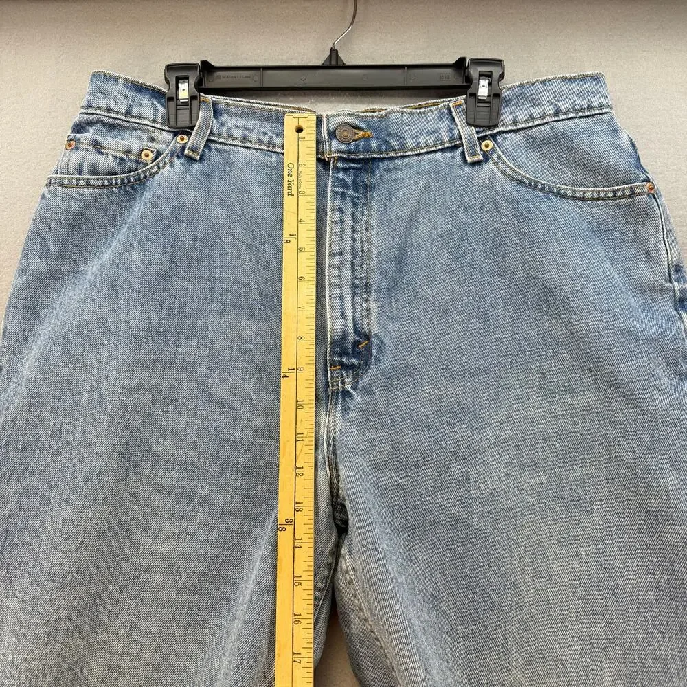 Levi's 522 Jeans Women's 18M  Blue Tapered Fit High Rise Vintage Made in the USA - Picture 10 of 12